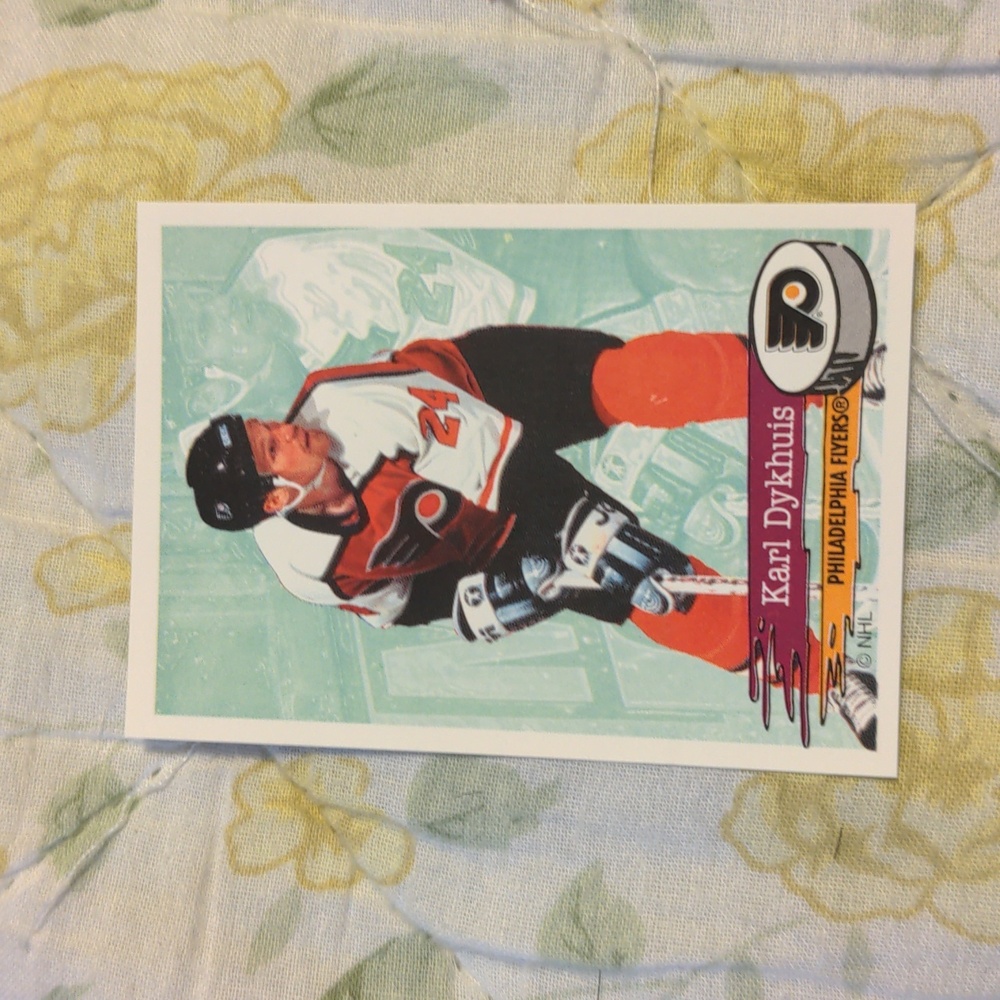 10 for $20 Karl Dykhuis NHL #122 Hockey Sticker